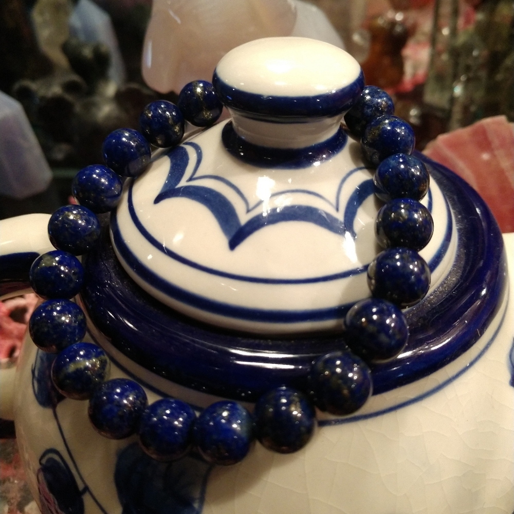 Lapis bracelet